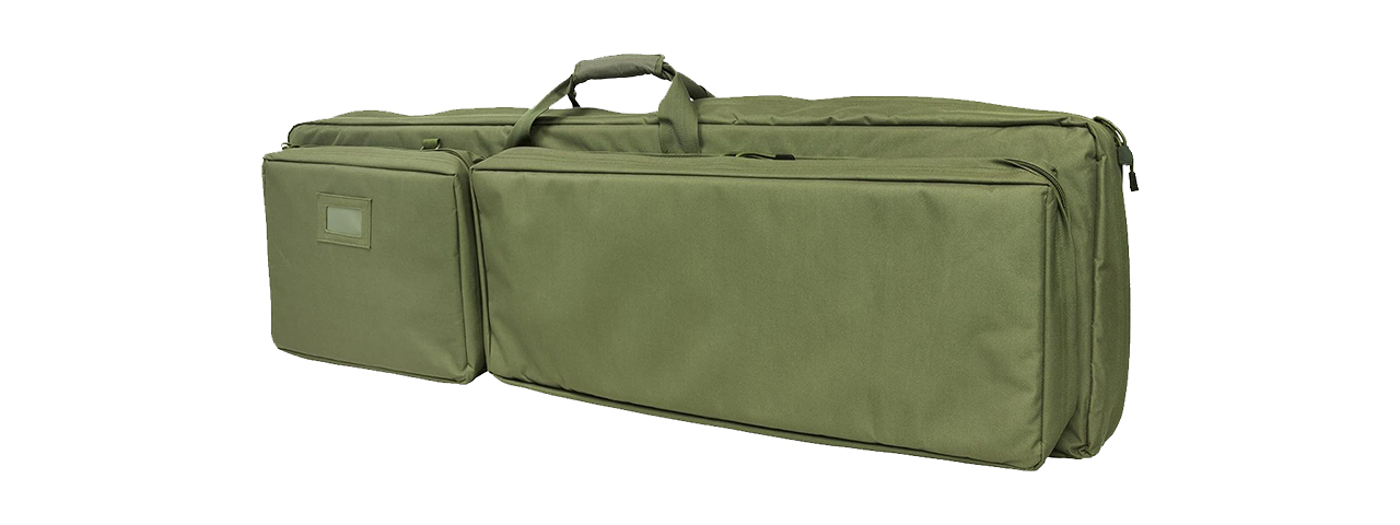 NcStar 45in Double Rifle Case - OD Green - Click Image to Close