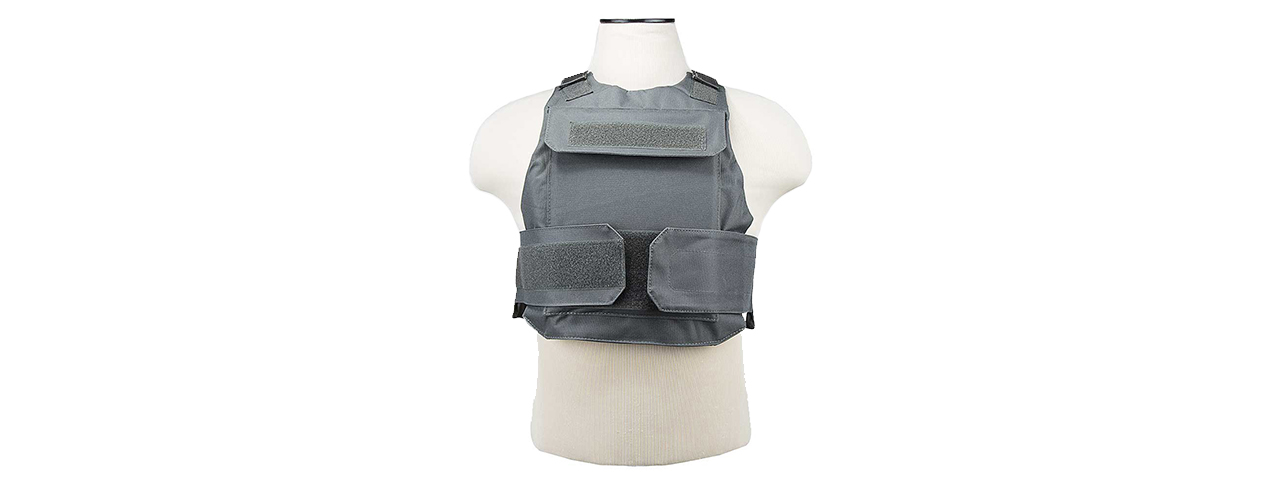 NcStar Discreet Plater Carrier (XS - S)(Urban Gray) - Click Image to Close