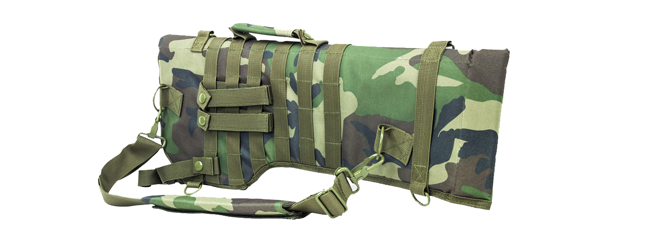 NcStar Rifle Scabbard - Woodland Camo - Click Image to Close