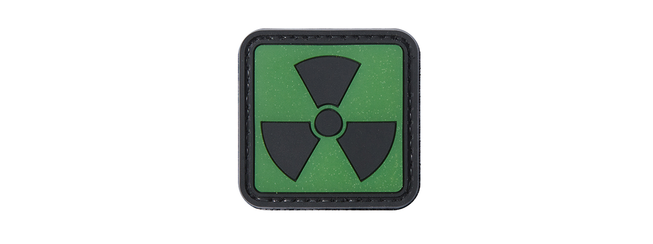 Atomic PVC Patch (Black & Green) - Click Image to Close