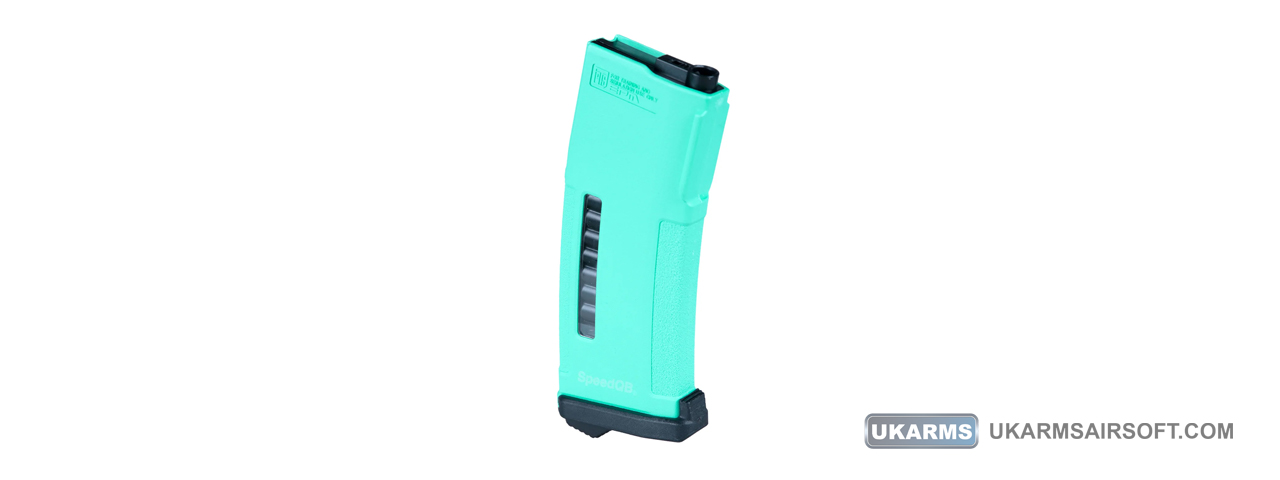 PTS x SpeedQB EPM Magazines for Airsoft M4 AEG Rifles (Color: Teal) - Click Image to Close