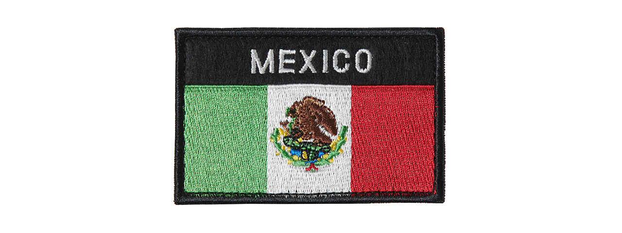 Sentinel Gears Embroidered Mexican Flag Patch - Click Image to Close