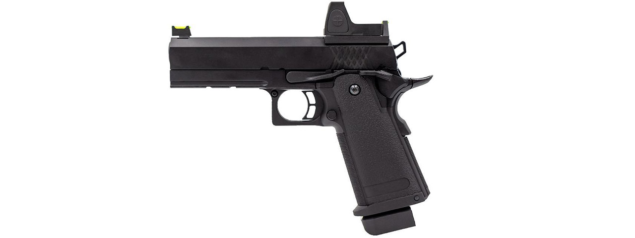 Raven Airsoft 4.3 Hi Capa + Micro Red Dot - Black - Click Image to Close