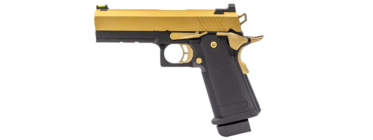 Raven Airsoft 4.3 Hi Capa - Black & Gold - Click Image to Close