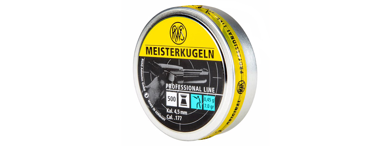 Umarex RWS Meisterkugeln Pistol Professional Line .177 Cal Pellets - Click Image to Close