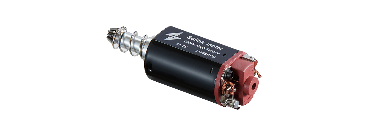Solink 480 Super Torque Long Type Motor for V2 Gearboxes (31000rpm) - Click Image to Close