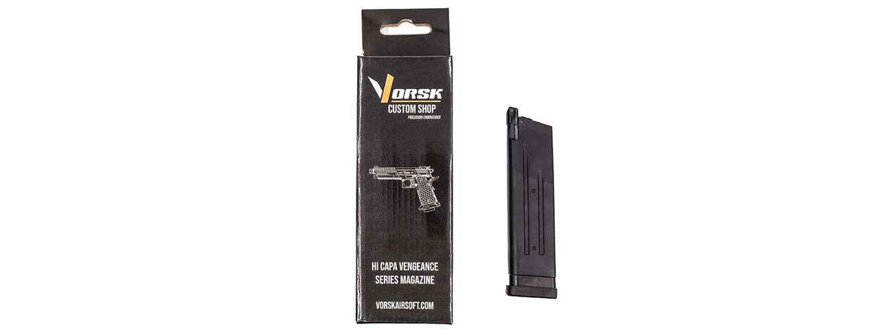 Vorsk Airsoft Vengeance Hi Capa Series Standard Gas Magazine - 23rds - Click Image to Close