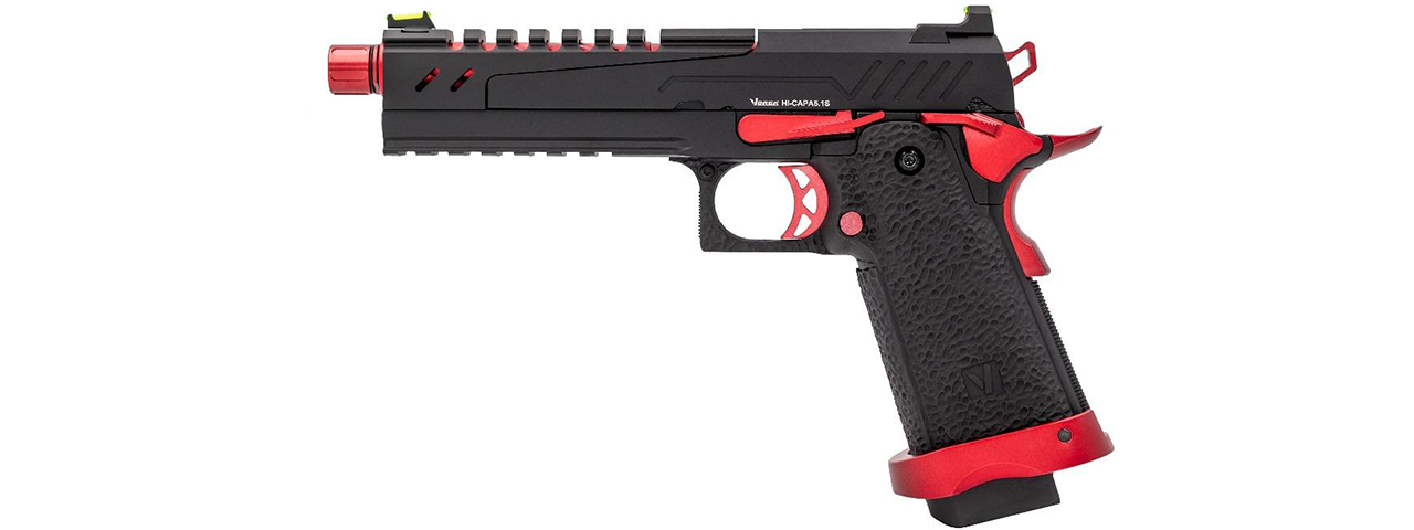 Vorsk Airsoft 5.1 Split Slide Hi Capa - Red Match - Click Image to Close