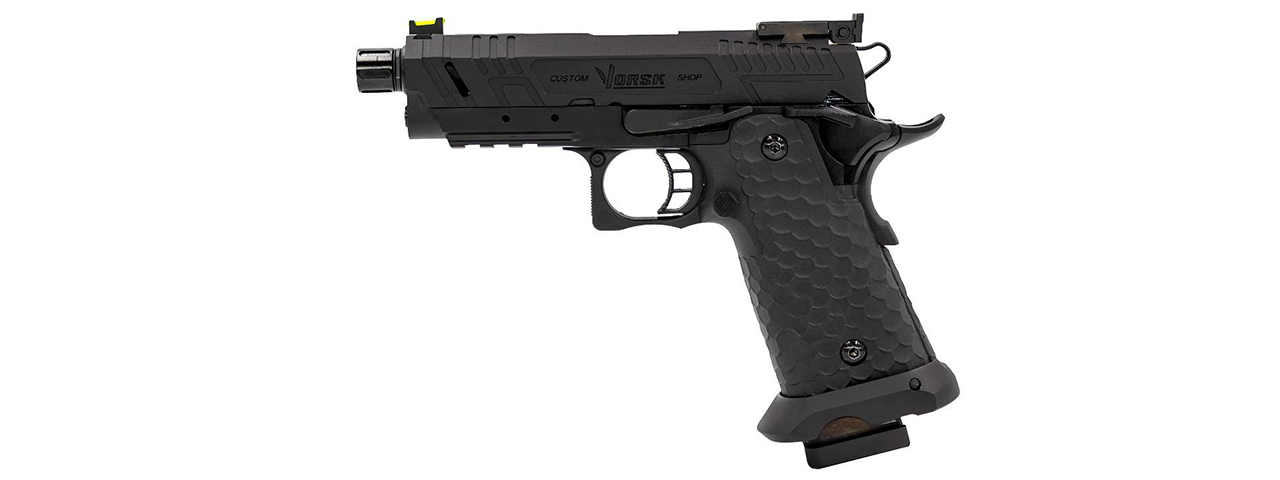 Vorsk Airsoft CS Compact Vengeance 3.8 Hi Capa - Black - Click Image to Close