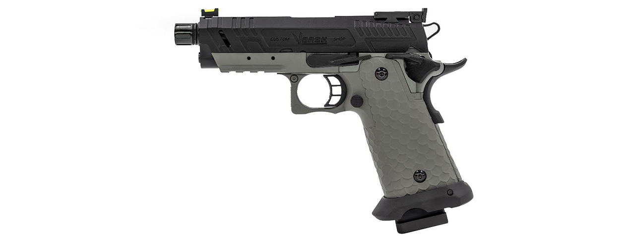 Vorsk Airsoft CS Compact Vengeance 3.8 Hi Capa - Black/Grey - Click Image to Close