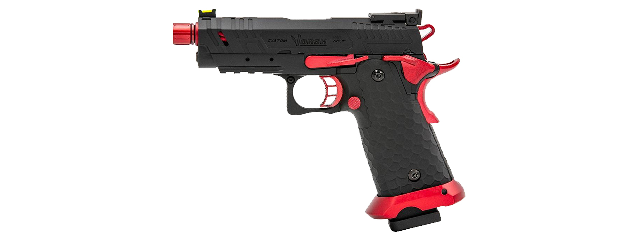 Vorsk Airsoft CS Compact Vengeance 3.8 Hi Capa - Red Match - Click Image to Close