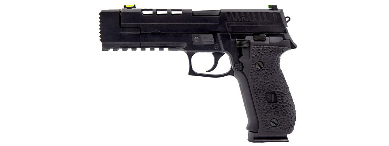 Vorsk Airsoft VP26X Gas Blowback Pistol - Black - Click Image to Close