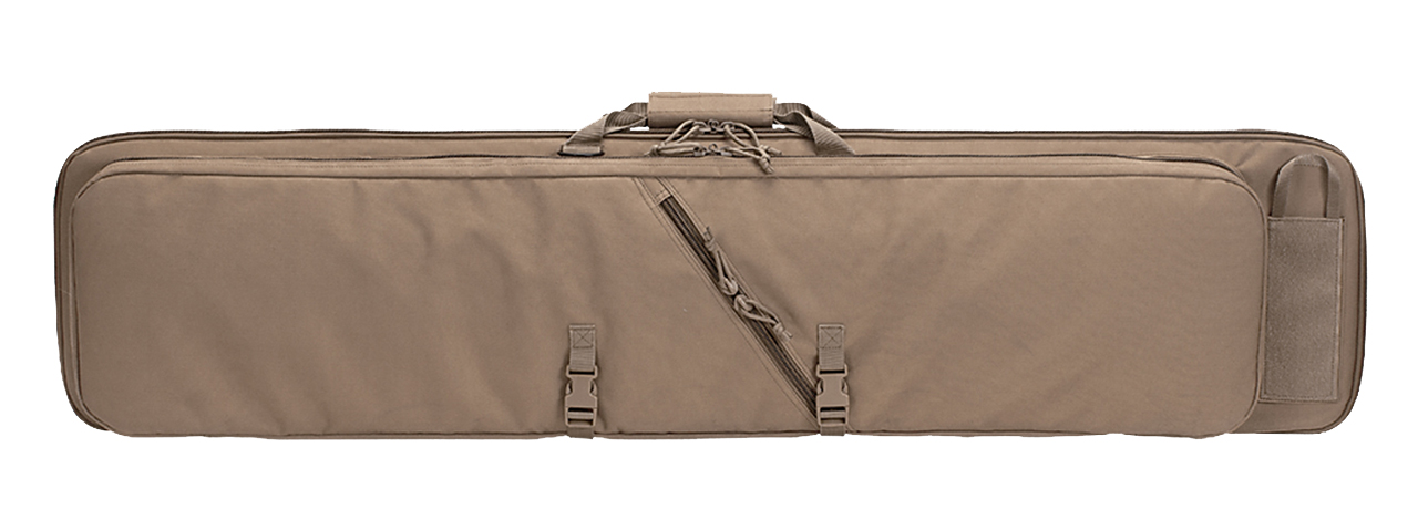 Voodoo Tactical Two Gun Ready Case (Tan) - Click Image to Close