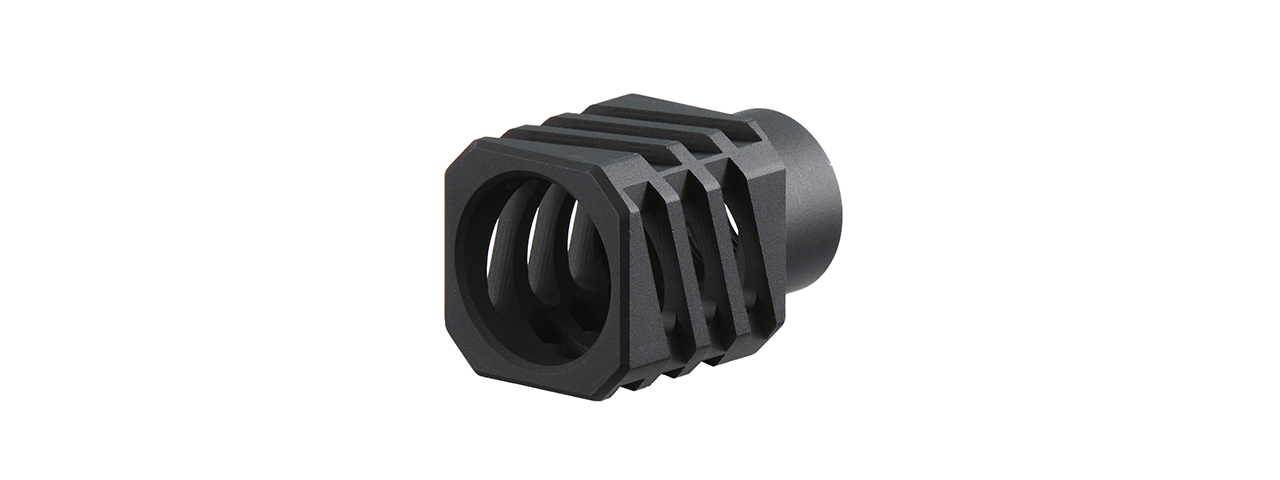 Zion Arms Skeletonized Flash Hider (Black) - Click Image to Close