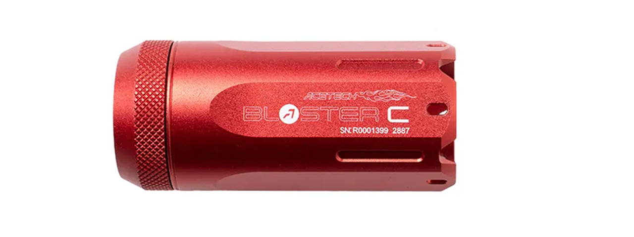 AceTech Blaster C Rechargeable Tracer Unit - (Red) - Click Image to Close