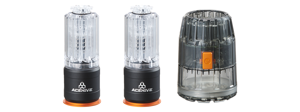 Acetech Grenade & Spawn Speedloader Starter Pack - (Orange) - Click Image to Close