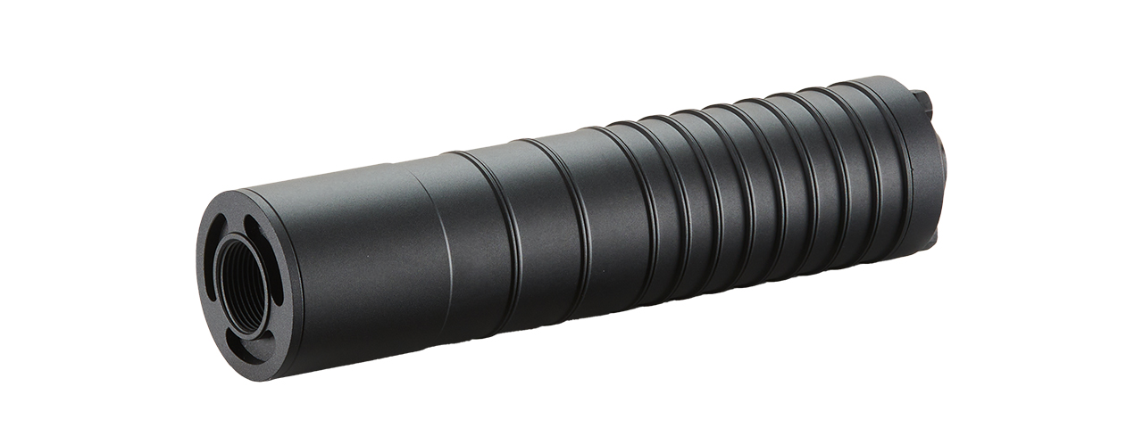 Atlas Custom Works DTKP Style Hexagon Type 2 Mock Suppressor - (Black) - Click Image to Close