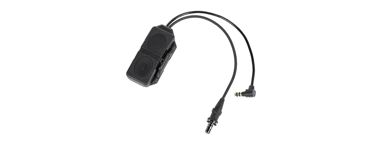 Atlas Custom Works Dual Remote Control Tactical PEQ Flashlight Switch - (Black) - Click Image to Close