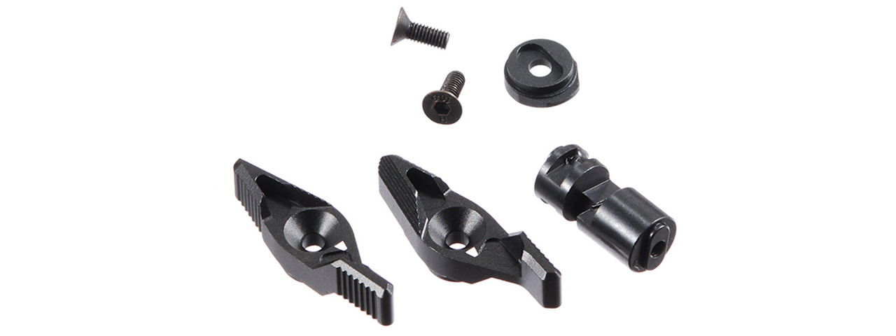 Atlas Custom Works CNC SI Ambi Safety Selector For MWS - (Black) - Click Image to Close