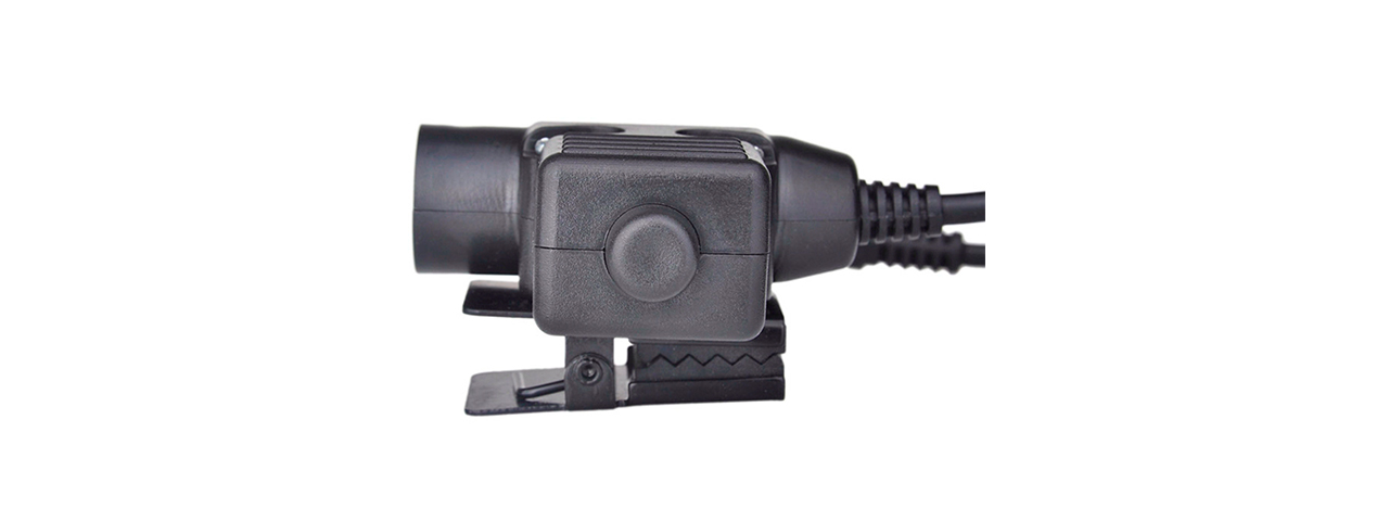 Atlas Custom Works U94 PTT Military Standard Version with Headset Adapter - (ICOM) - Click Image to Close