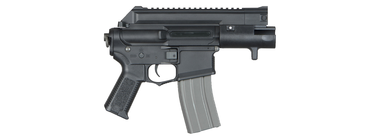 ARES Amoeba M4 CCP AM-003 Airsoft AEG Pistol w/ EFCS - BLACK - Click Image to Close
