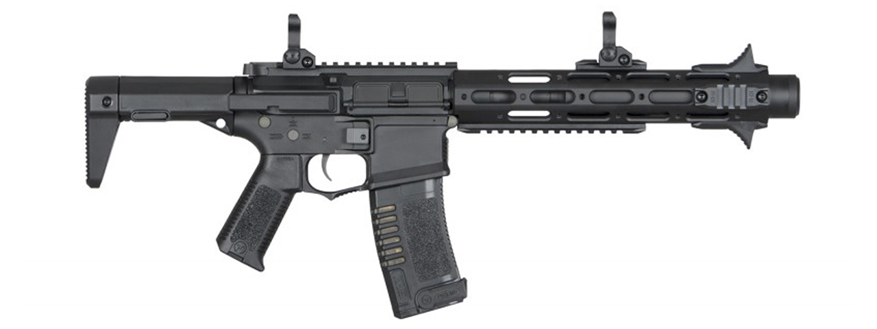 ARES Amoeba AM-013 M4 Carbine Experimental 13" Airsoft AEG - (Black) - Click Image to Close