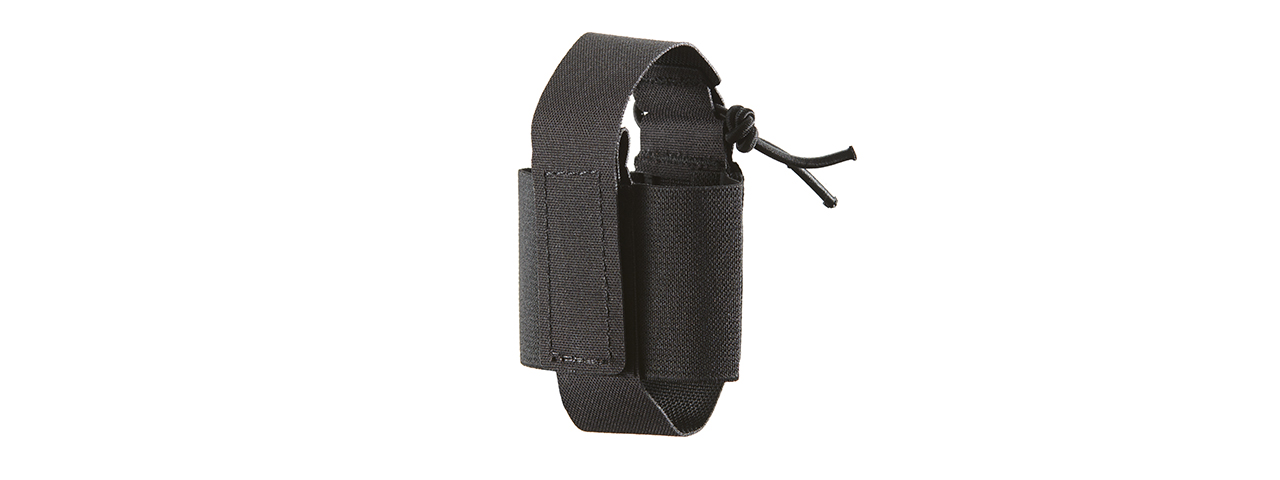 Nylon Webbing Thorax Grenade Pouch - (Black) - Click Image to Close