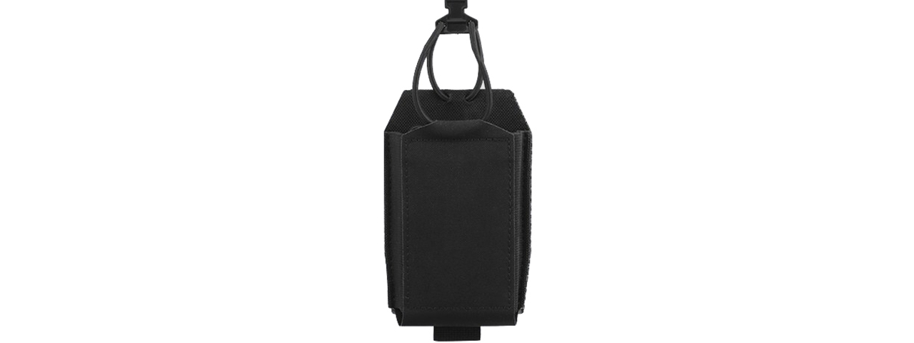 Lightweight Tactical Belt Horizontal Mag Pouch - (Black) - Click Image to Close