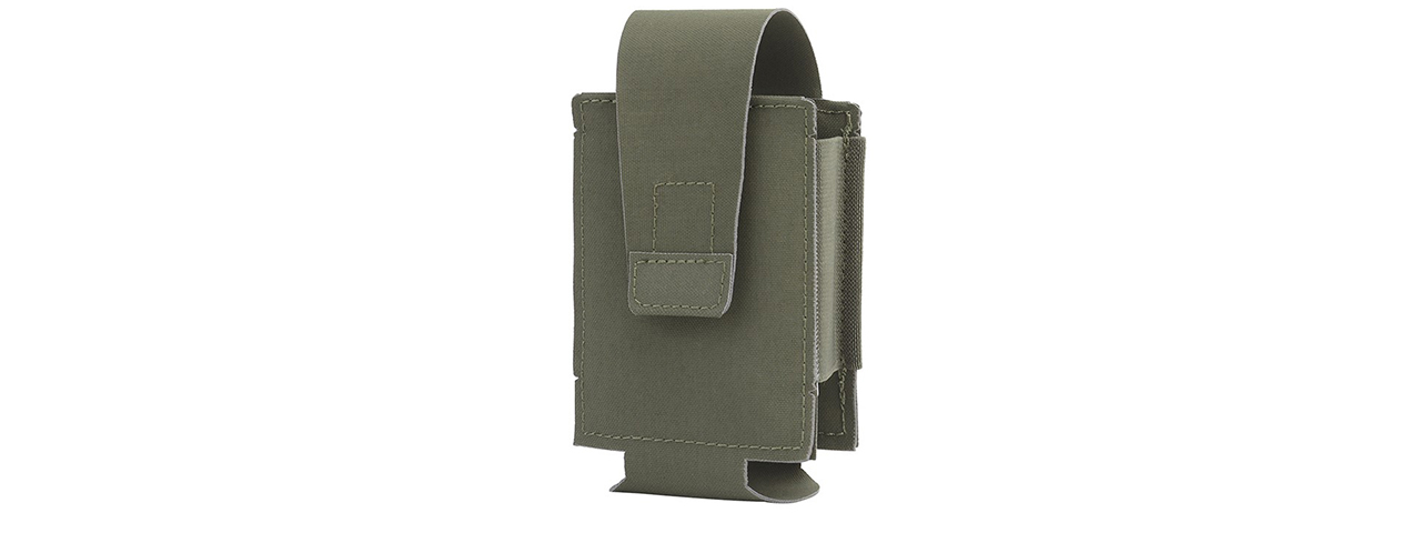Tactical Airsoft Smoke Bomb Pouch - (Ranger Green) - Click Image to Close