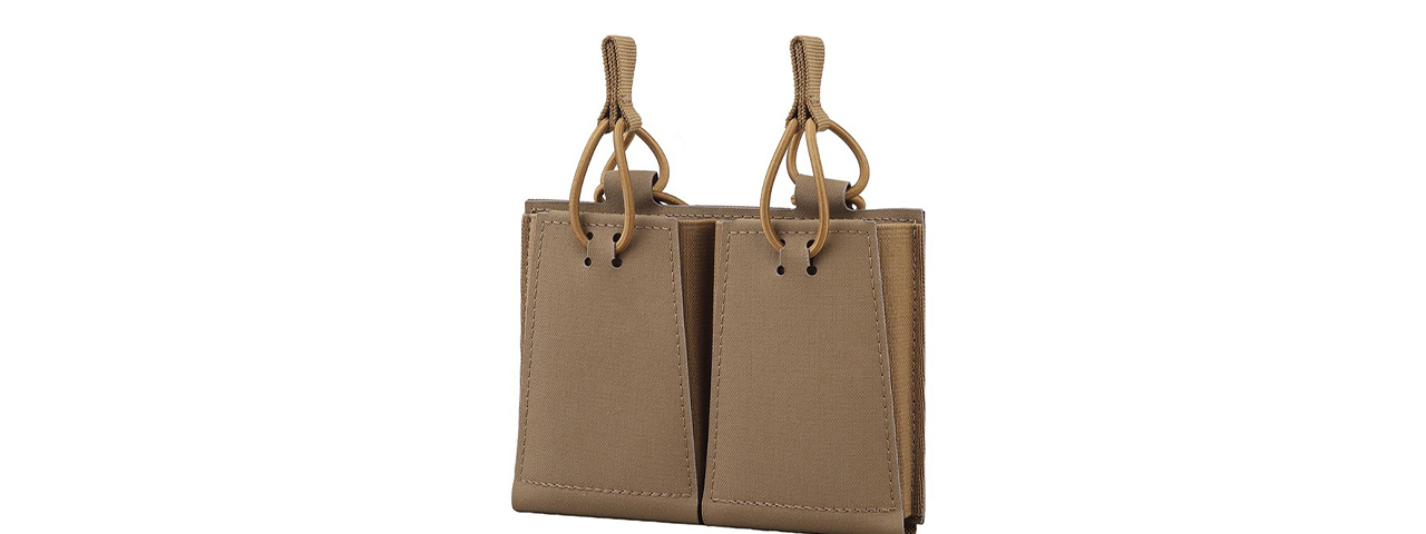 Tactical Assaulter Double AR Mag Pouch - (Tan) - Click Image to Close