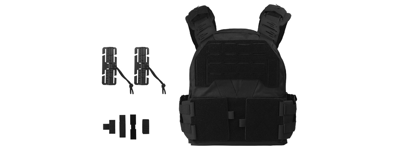 KZ Tactical Plate Carrier - (Black) - Click Image to Close