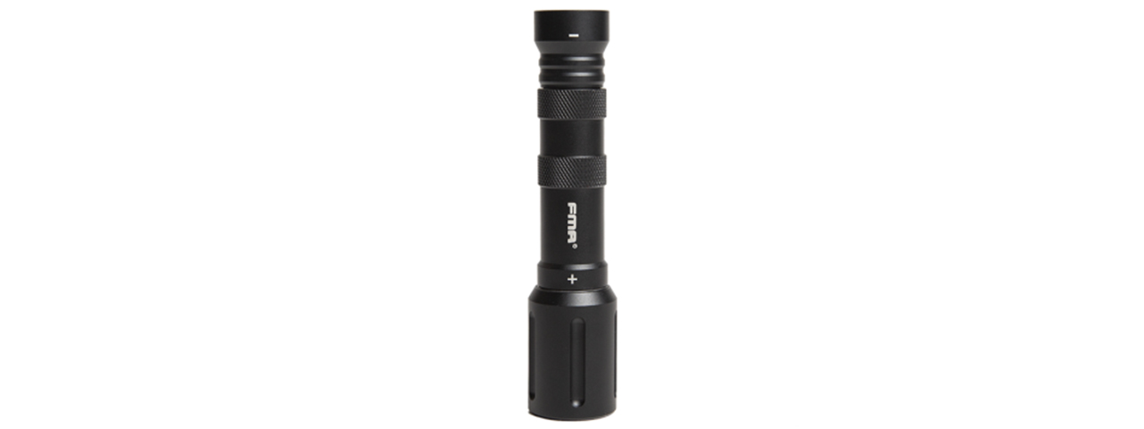 FMA Tactical Glare Flashlight - (Black) - Click Image to Close