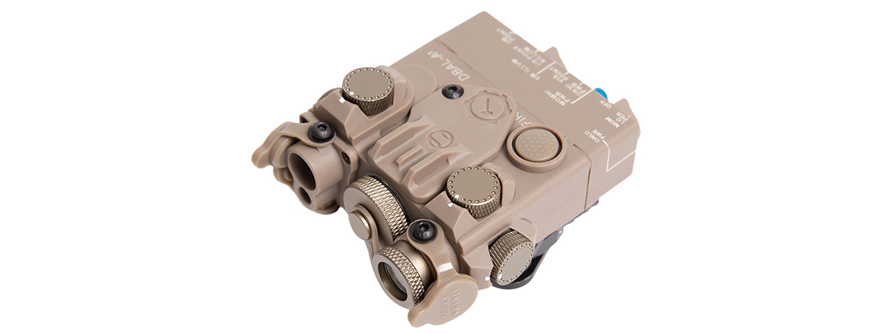 FMA AN/PEQ-15A DBAL-A2 Aiming Laser - (Tan) - Click Image to Close