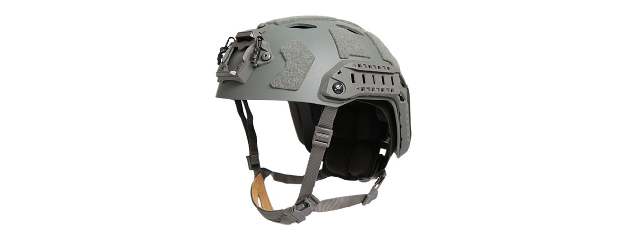 FMA Fast SF Right Angle Vent Helmet - (Fresh Green/M) - Click Image to Close