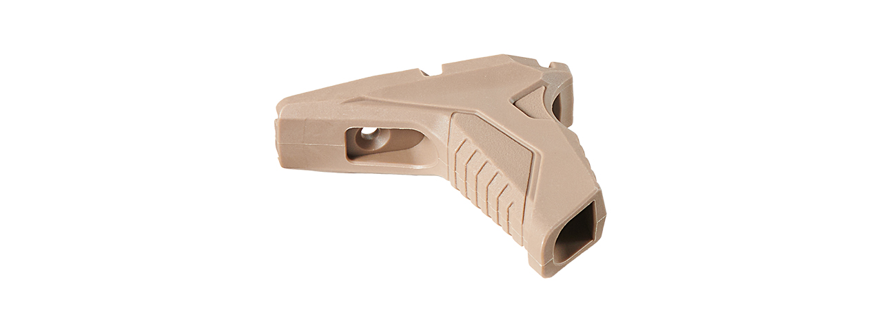 Strike Industries LINK Angled HandStop with Cable Management System - (Tan) - Click Image to Close