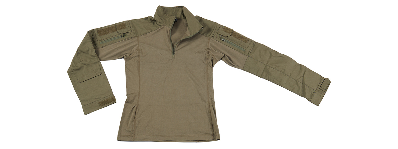 Lancer Tactical Gen4 Combat BDU M Airsoft Shirt - (Ranger Green) - Click Image to Close
