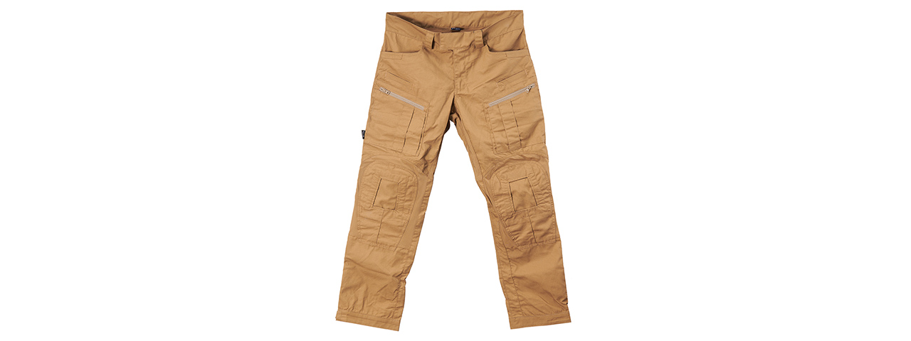 Lancer Tactical Gen4 Combat BDU 30" Airsoft Pants - (Tan) - Click Image to Close