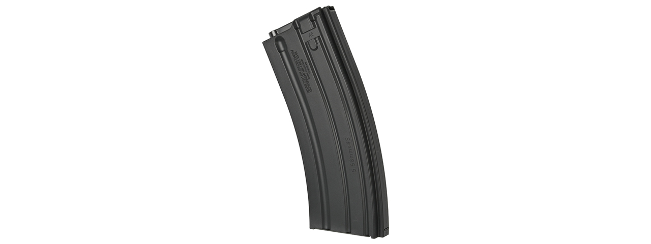 H&K 416 A5 ERG 30/120 Round Mid-Cap Airsoft Magazine - (Black) - Click Image to Close