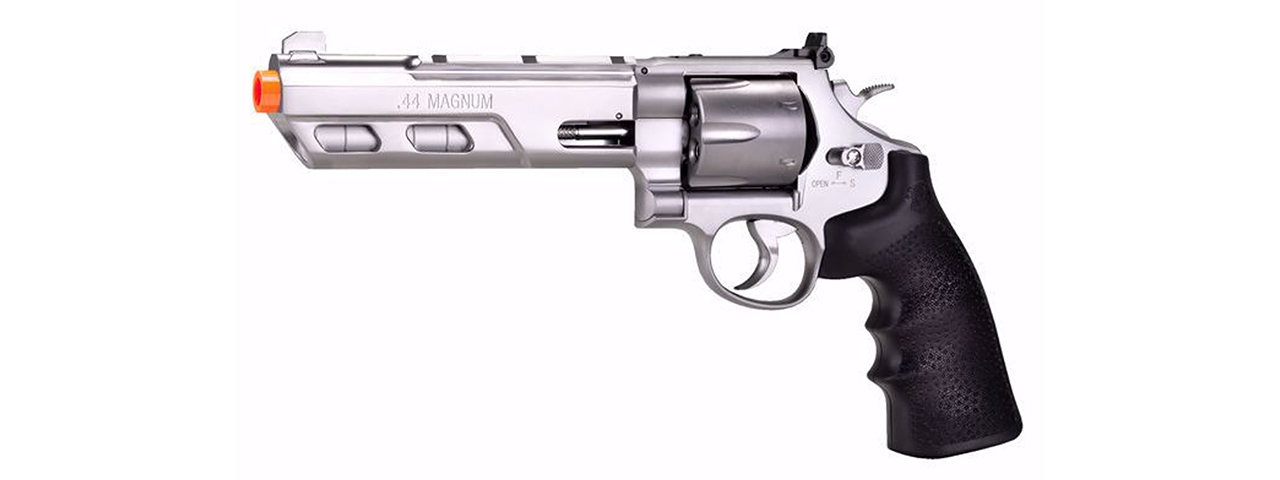 Elite Force Smith & Wesson 629 Competitor 6-Inch Airsoft Revolver - (Silver) - Click Image to Close