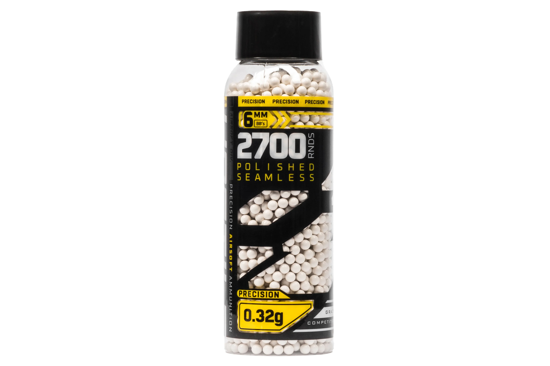 HK Army HOSTILE Precision 2700 Count .32G BB's - (White) - Click Image to Close