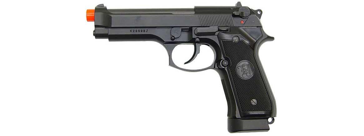 KJW Full Metal M9 Government Airsoft Gas Blowback Pistol - Click Image to Close