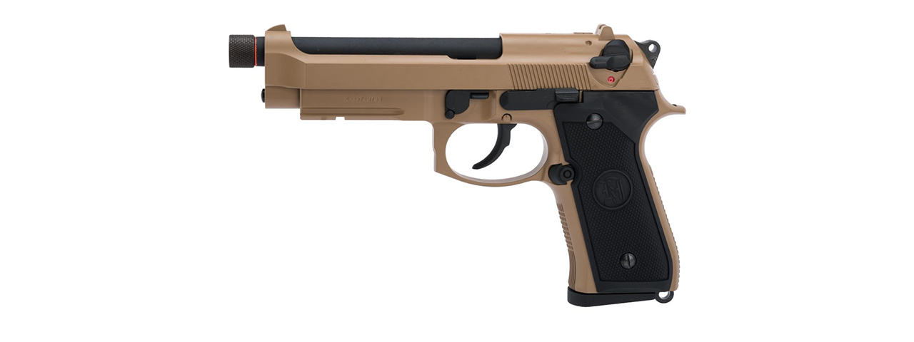 KJW Full Metal M9A1 CO2 Gas Blowback Airsoft Pistol - Click Image to Close