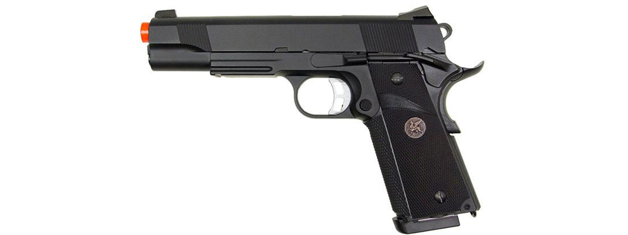 KJW KP07 M1911 Full Metal Tokyo Marui System CO2 Gas Blowback Pistol - Click Image to Close