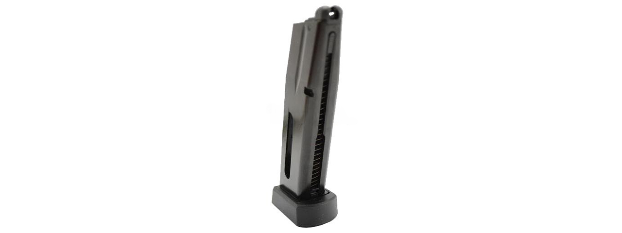 KJW 26rds CO2 Metal Magazine For KP-09 Gas Blow Back Pistol - Click Image to Close