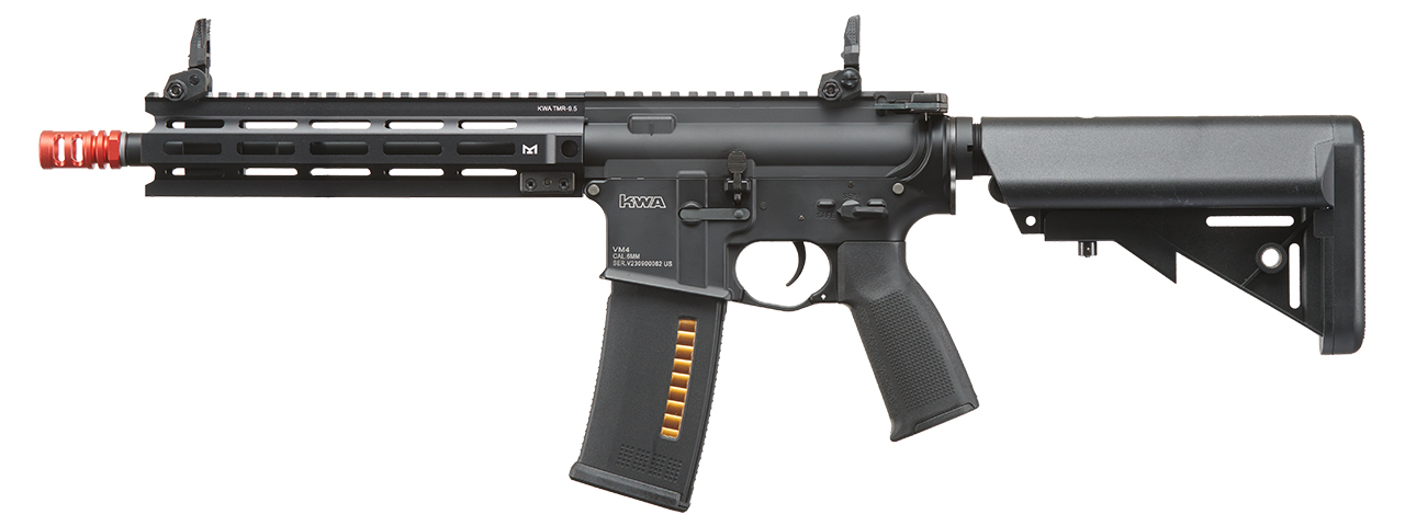 KWA AEG 2.5 Tactical M10 Airsoft AEG Rifle w/ Kinetic Feedback System and M-LOK Handguard - (Black) - Click Image to Close