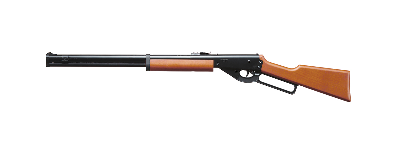 Lancer Air .177 Caliber Pellet Break Barrel Air Rifle - (Black/Wood) - Click Image to Close