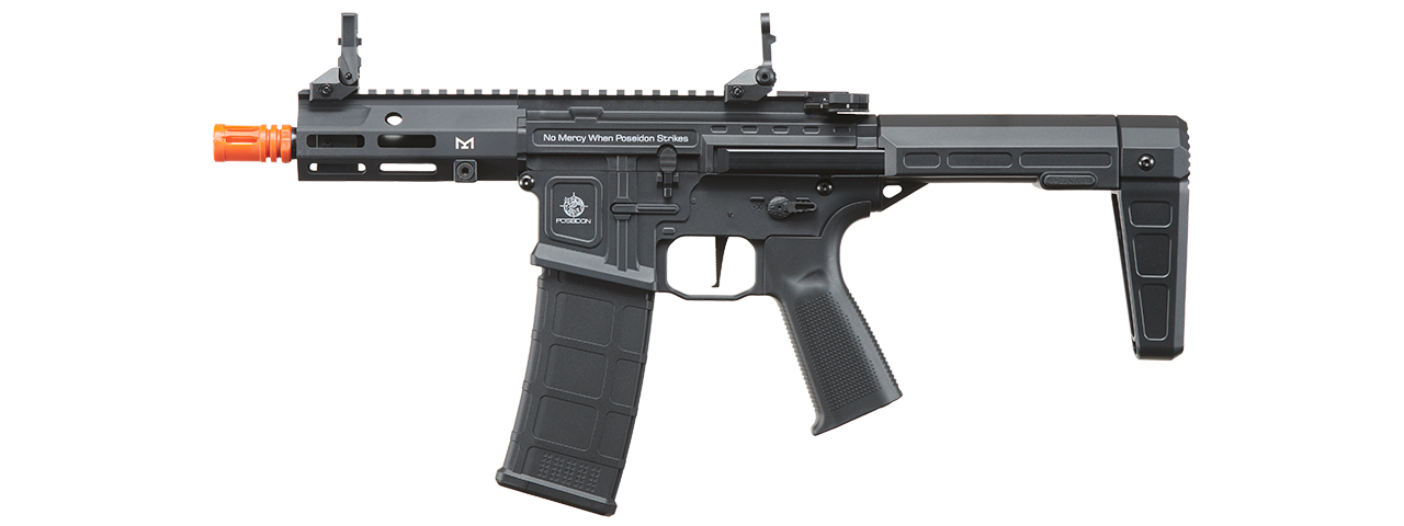 Poseidon Punisher 6" QRF AEGR Rifle w/ Medusa Mosfet - (Black) - Click Image to Close