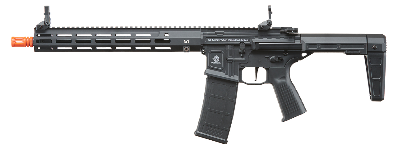 Poseidon Punisher 14" AEGR Rifle w/ Trigger Switch - (Black) - Click Image to Close