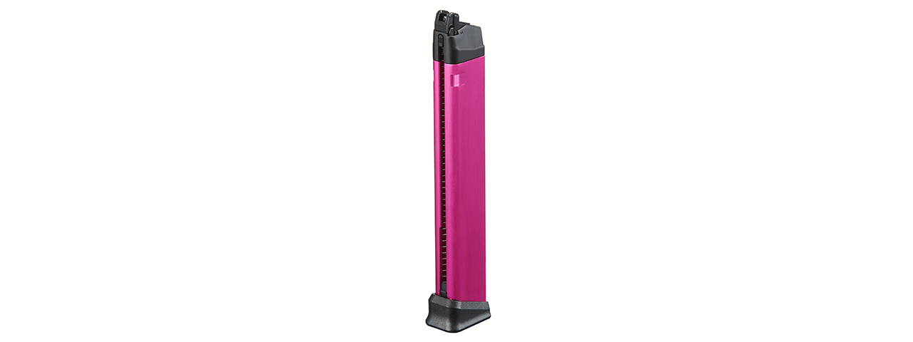 Poseidon 50 Round Green Gas Magazine for Orion GBBP - (Pink) - Click Image to Close