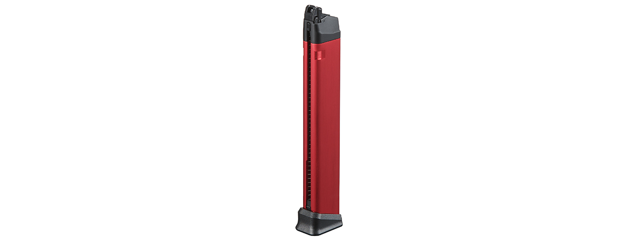 Poseidon 50 Round Green Gas Magazine for Orion GBBP - (Red) - Click Image to Close